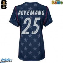 Forente stater Patrick Agyemang #25 Bortedrakt Dame EM 2024 Kortermet
